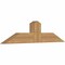 Ekena Millwork Portland Smooth Timber Gable Bracket, Western Red Cedar, 48"W x 12"H x 3 1/2"D x 5 1/2"F, 6/12 Pitch GBW048X12X0406POR00SWR - alternate 4